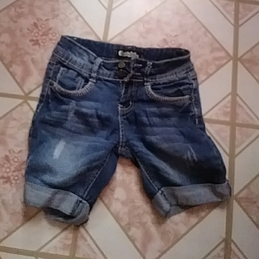 Cute girl shorts with pockets